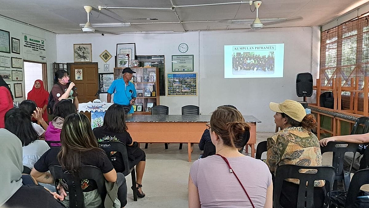 Aufforstungsprojekt Mangrovenwald: Inhaltliche Einführung in die Arbeit der PIFWA (Penang Inshore Fishermen Welfare Association) zur Konservierung und Wiederaufforstung des Mangrovenwaldes