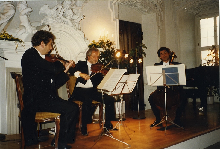 Das Ensemble „Concertino München“ bildet mit Werken von Mozart und Schubert einen glanzvollen Abschluss der Banzer Kulturtage 1996. 