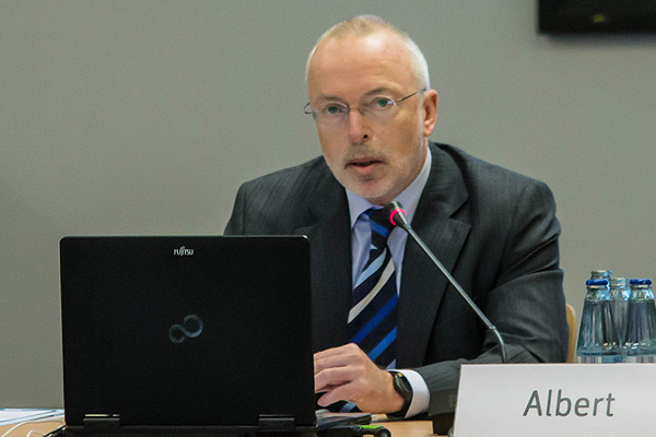 Helmut Albert, Direktor des Landesamts für Verfassungsschutz Saarland