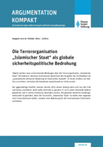 Die Terrororganisation "Islamischer Staat'" als globale sicherheitspolitische Bedrohung