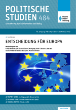 Politische Studien 484 im Fokus "Entscheidung für Europa"
