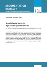 Braucht Deutschland ein Digitalisierungsministerium?